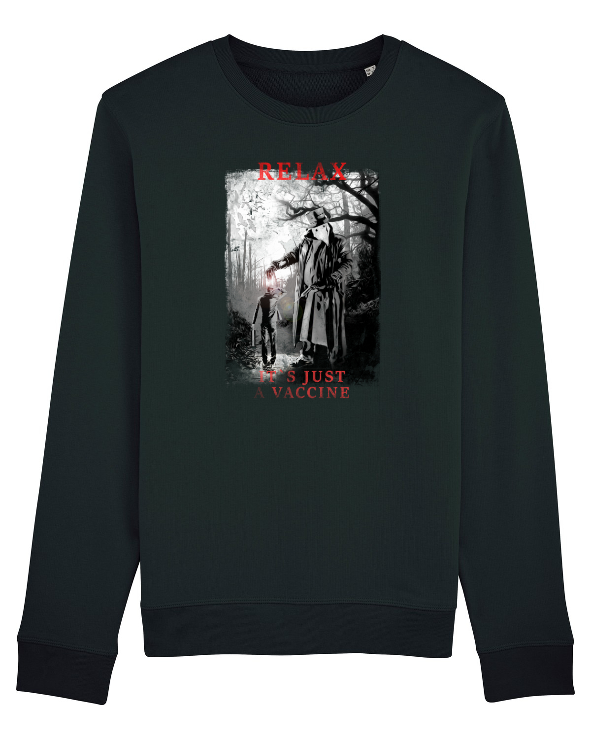 Bluză mânecă lungă Unisex Rise Black