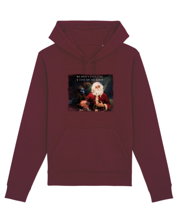 santa claus wishes Burgundy