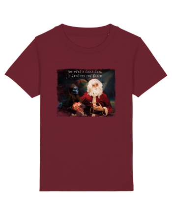 santa claus wishes Burgundy