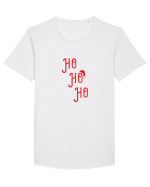 Ho, Ho, Ho Tricou mânecă scurtă guler larg Bărbat Skater
