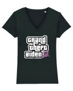 elections 2020 Tricou mânecă scurtă guler V Damă Evoker