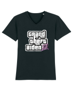 elections 2020 Tricou mânecă scurtă guler V Bărbat Presenter