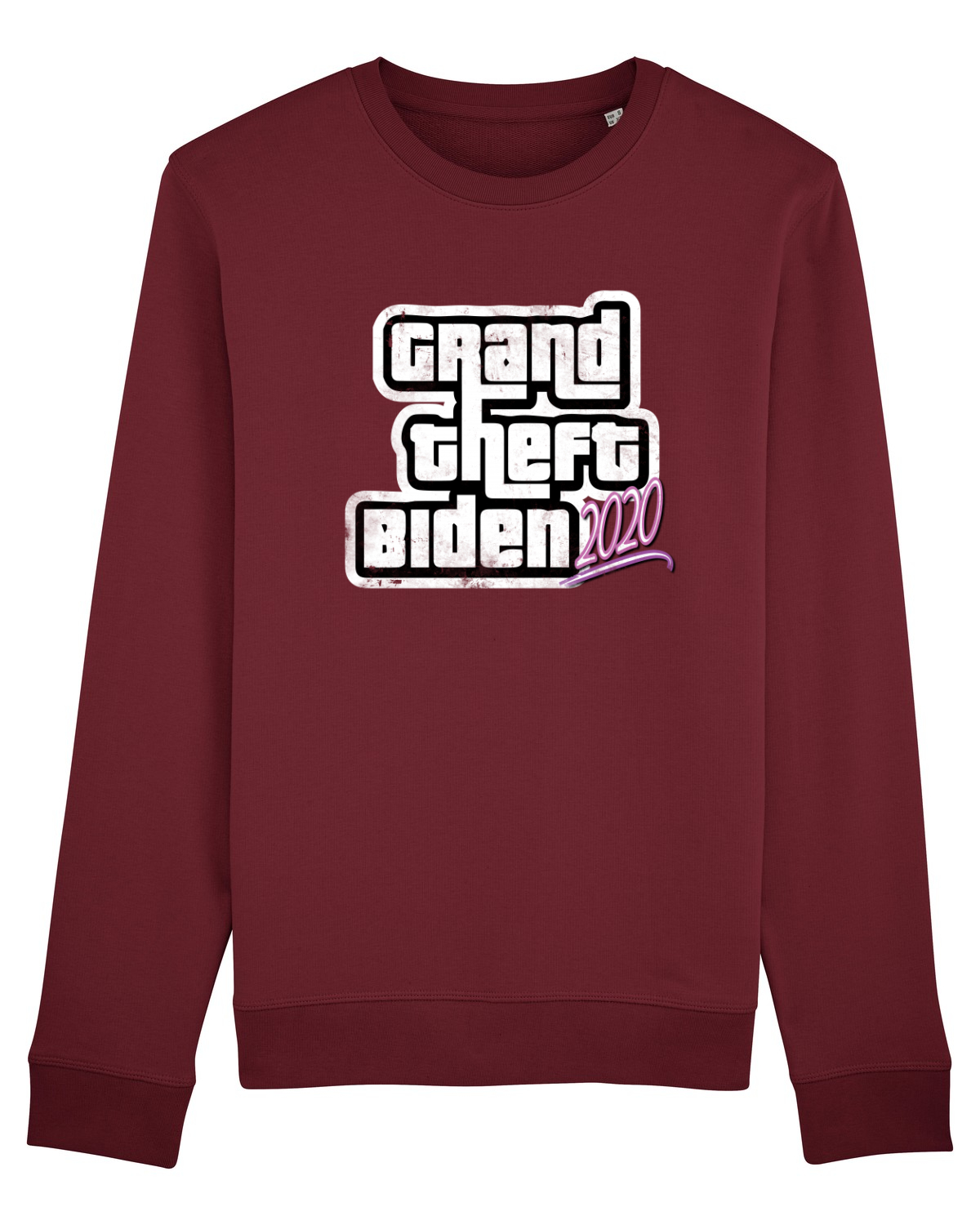 Bluză mânecă lungă Unisex Rise Burgundy