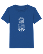 Learn the rules Tricou mânecă scurtă  Copii Mini Creator