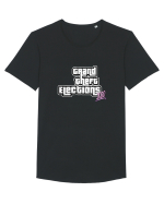 election Tricou mânecă scurtă guler larg Bărbat Skater
