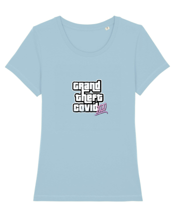 covid Sky Blue