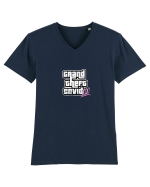 covid Tricou mânecă scurtă guler V Bărbat Presenter