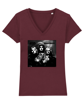 queen in space T-Shirt Burgundy