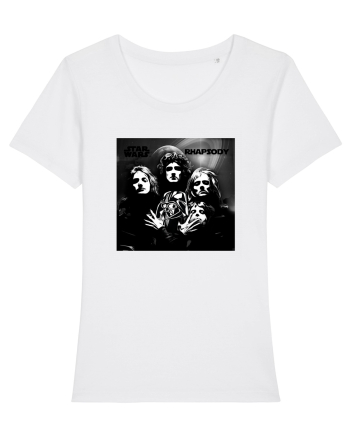 queen in space T-Shirt White