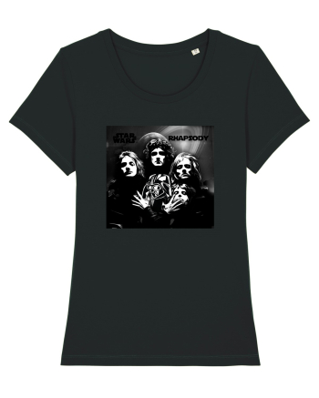 queen in space T-Shirt Black