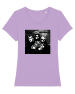 queen in space T-Shirt Tricou mânecă scurtă guler larg fitted Damă Expresser