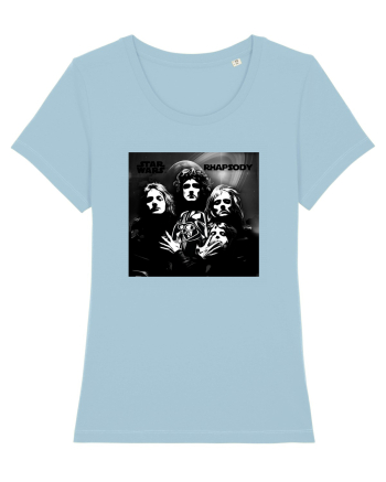 queen in space T-Shirt Sky Blue