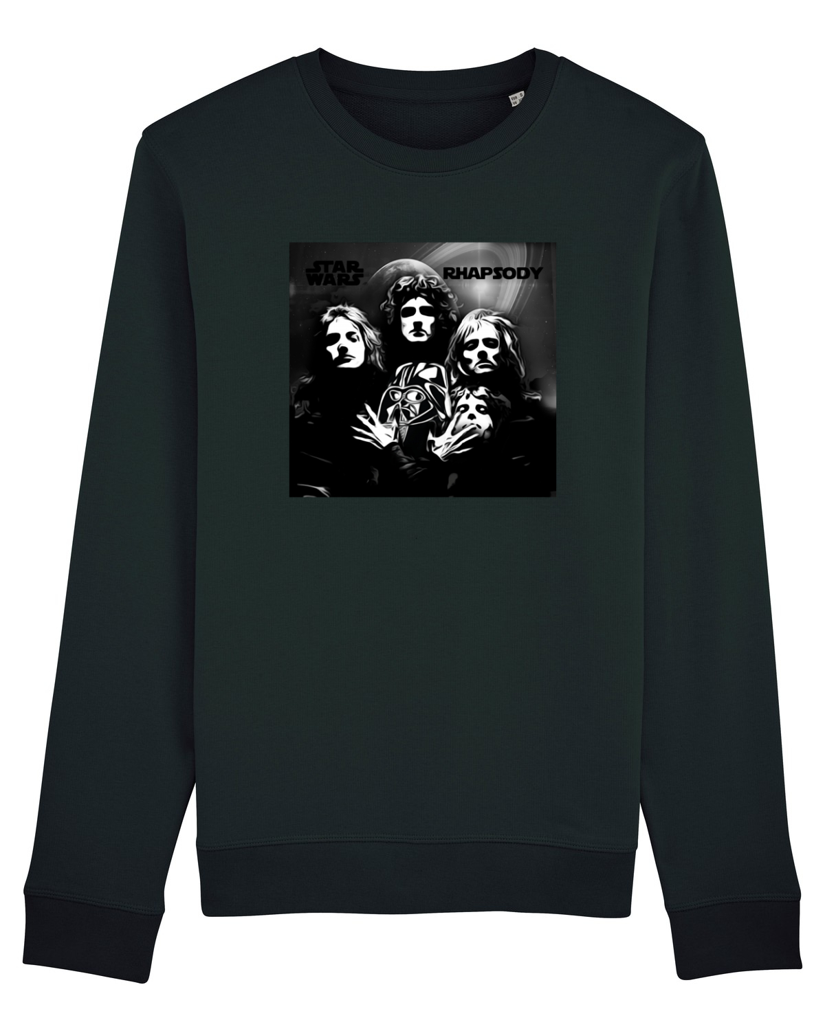 Bluză mânecă lungă Unisex Rise Black