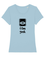 Film Geek Tricou mânecă scurtă guler larg fitted Damă Expresser
