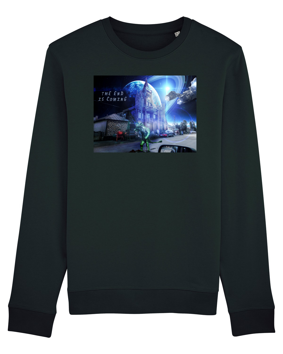 Bluză mânecă lungă Unisex Rise Black
