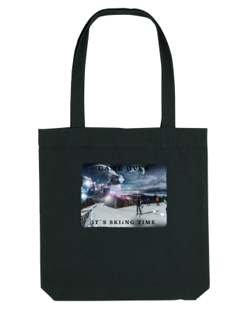 skiing time T-Shirt Black