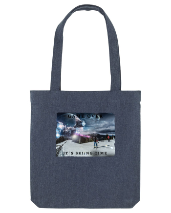 skiing time T-Shirt Midnight Blue