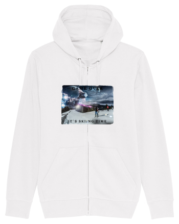 skiing time T-Shirt White