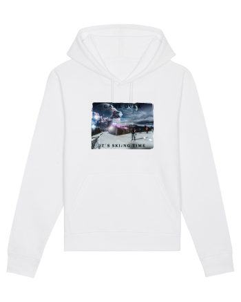 skiing time T-Shirt White