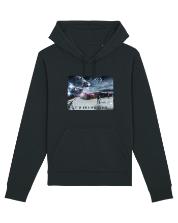 skiing time T-Shirt Black