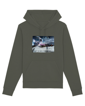 skiing time T-Shirt Khaki