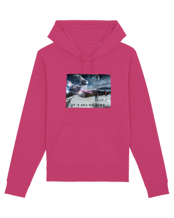 skiing time T-Shirt Raspberry
