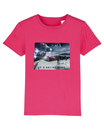 skiing time T-Shirt Raspberry
