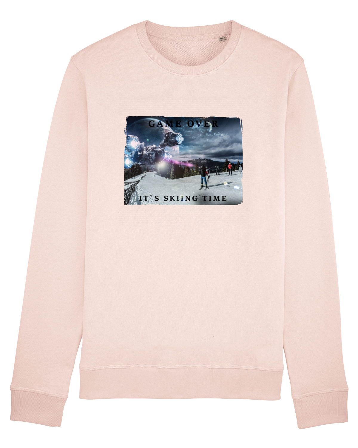 Bluză mânecă lungă Unisex Rise Candy Pink