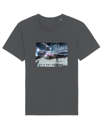 skiing time T-Shirt Anthracite