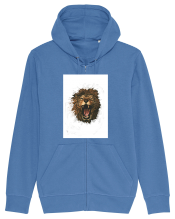 Furious lion Bright Blue