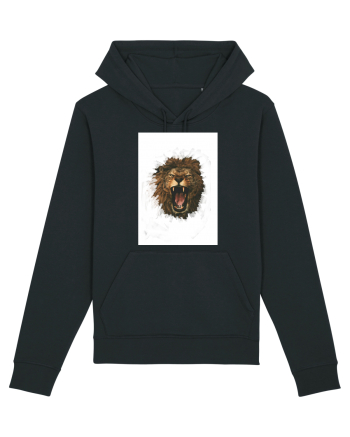Furious lion Black