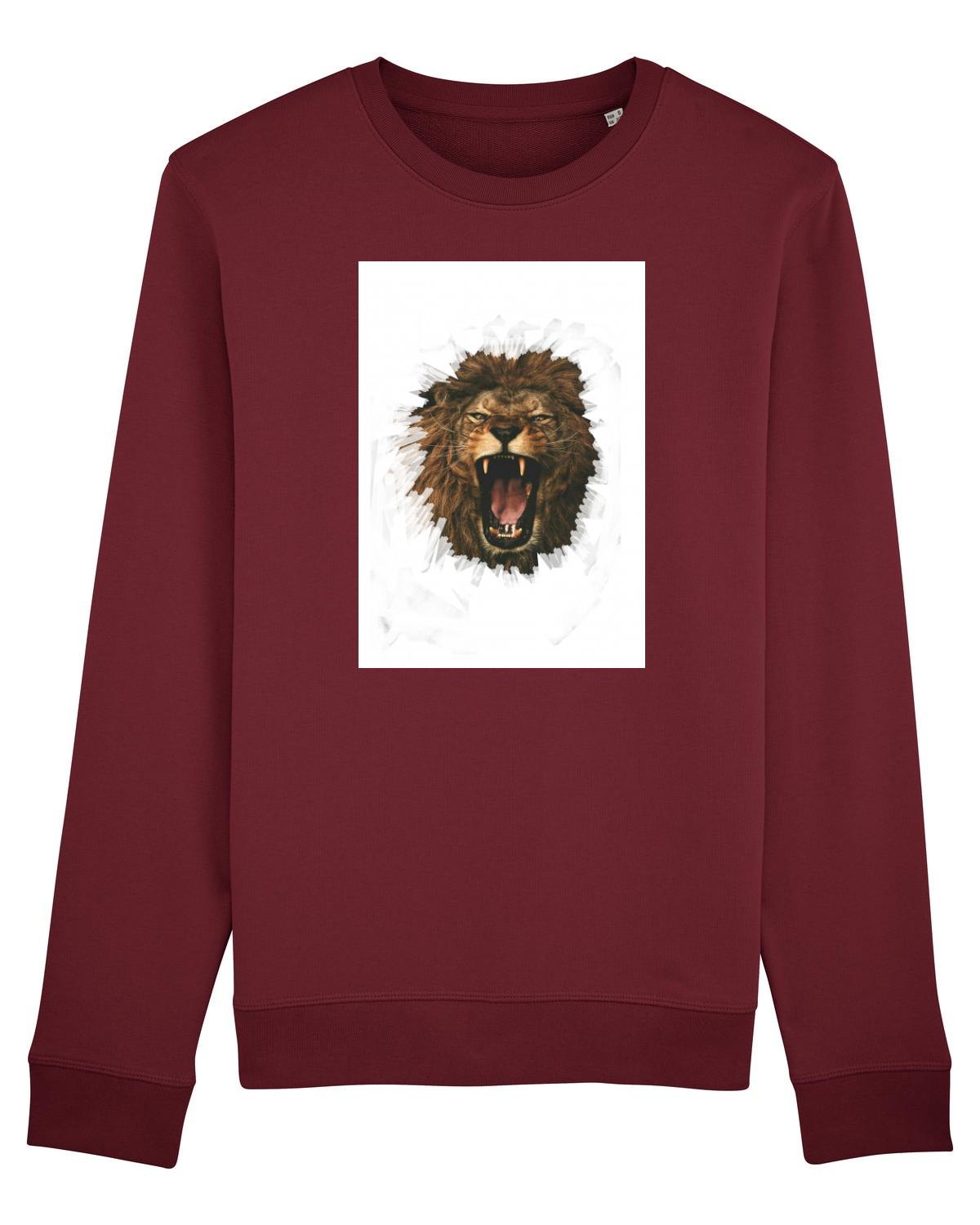 Bluză mânecă lungă Unisex Rise Burgundy