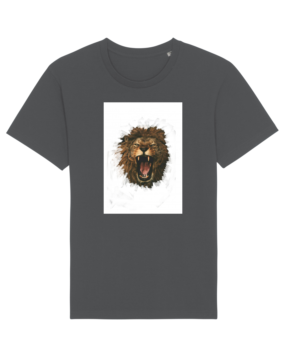Tricou mânecă scurtă Unisex Rocker Anthracite