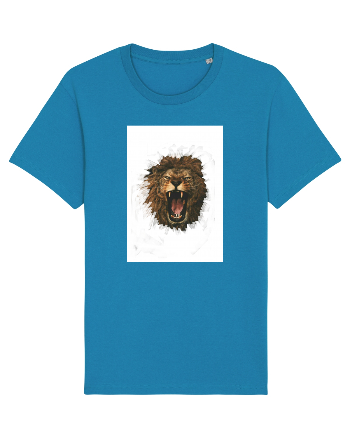 Tricou mânecă scurtă Unisex Rocker Azur
