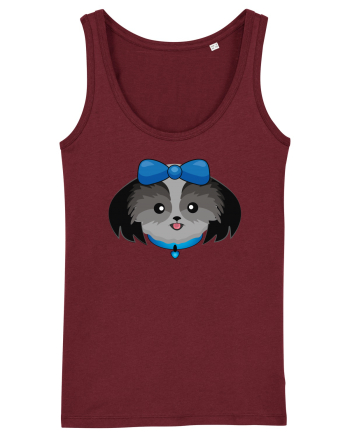 Cute dog  Burgundy