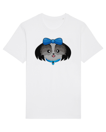 Cute dog  White