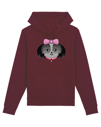 Cute dog  Burgundy