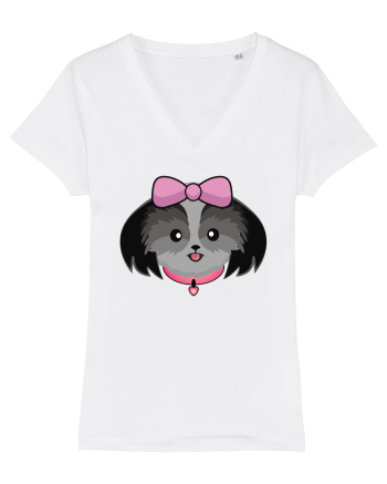 Cute dog  White