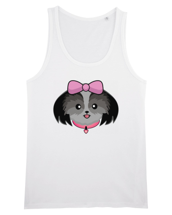 Cute dog  White
