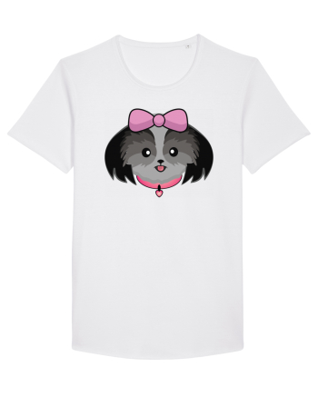 Cute dog  White