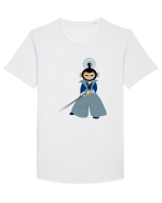 Samurai  Tricou mânecă scurtă guler larg Bărbat Skater