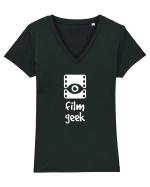 Film Geek Tricou mânecă scurtă guler V Damă Evoker