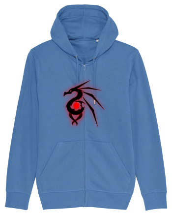 Black Evil Dragon  Bright Blue