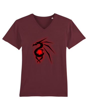 Black Evil Dragon  Burgundy
