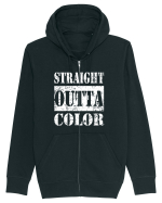 Straight Outta Color Hanorac cu fermoar Unisex Connector