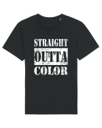Straight Outta Color Tricou mânecă scurtă Unisex Rocker