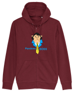 PandemiBOSS Hanorac cu fermoar Unisex Connector