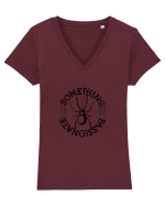 Something passionate Tricou mânecă scurtă guler V Damă Evoker
