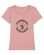 Something passionate Tricou mânecă scurtă guler larg fitted Damă Expresser
