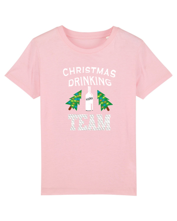 Christmas Drinking Team Cotton Pink